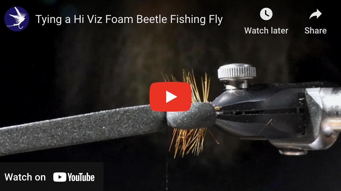 Tying a Hi Viz Foam Beetle Fishing Fly